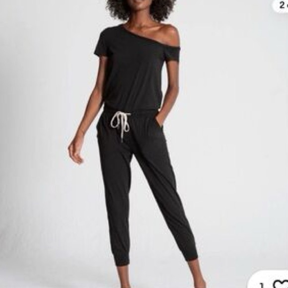 n:PHILANTHROPY Britton Off the Shoulder Jumpsuit - Picture 2 of 10